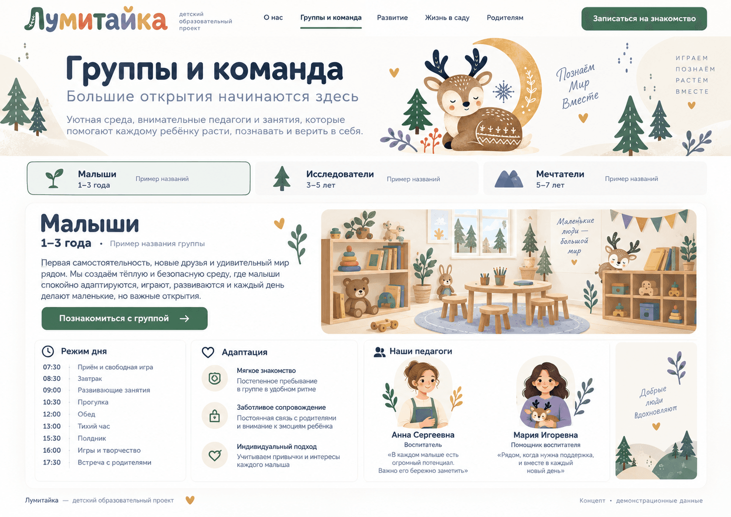 Иллюстрация игровой комнаты